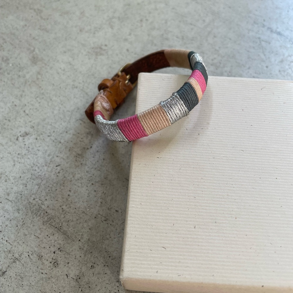 J. Crew Multicolor Wrapped Bracelet